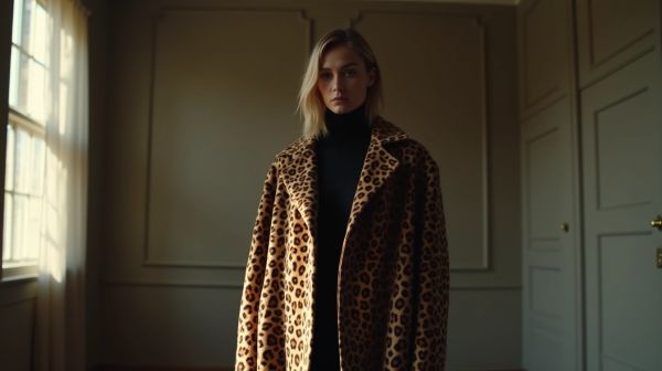 Comment porter la robe longue léopard sans faute de goût cette saison