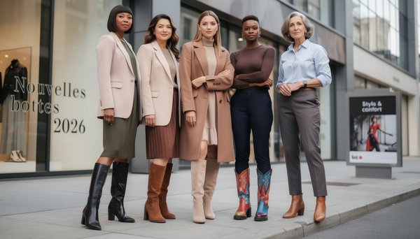 Les bottes pour femme tendances en 2026 : les styles à adopter cette année